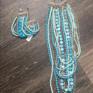 Park lane necklace and bracelet.